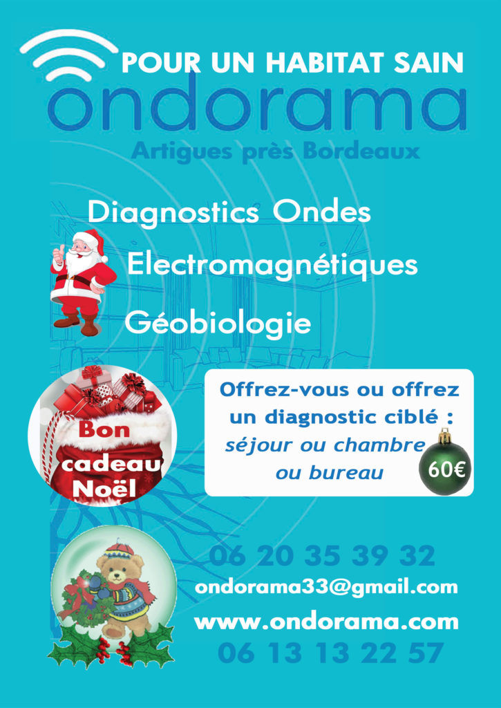 noel2018ondorama33artiguespresbordeauxondeselectromagnetiquesgeobiologie