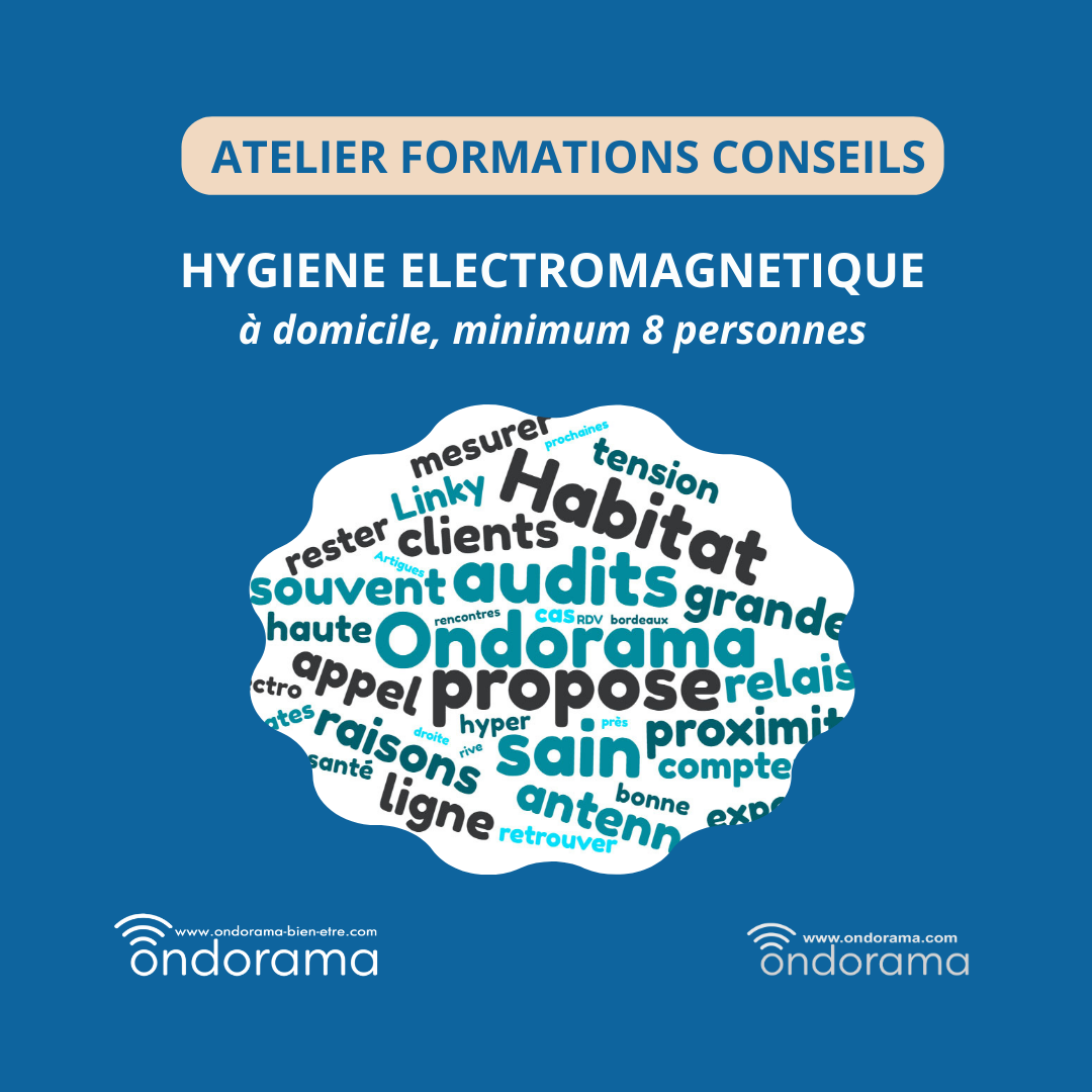 Atelier hygiene electromagnetique Ondorama